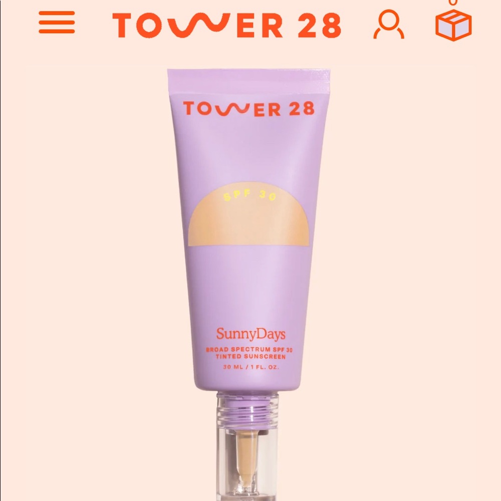 UNOPENED exp 11/2023 Tower 28 Melrose SunnyDays tinted SPF